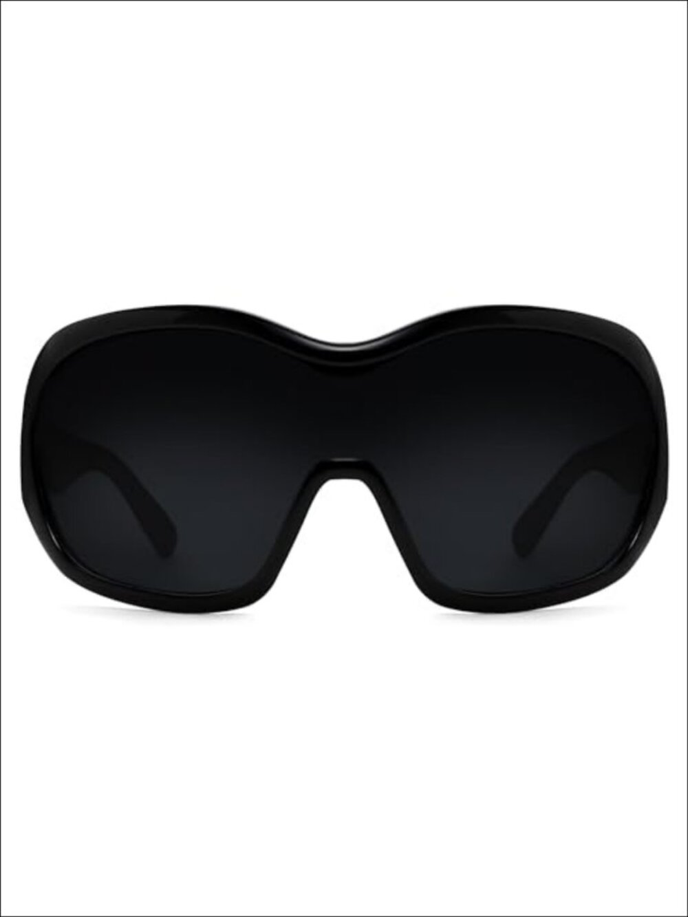 Oversized Wrap Around Shield Sunglasses Y2K Full Frame UV Protection